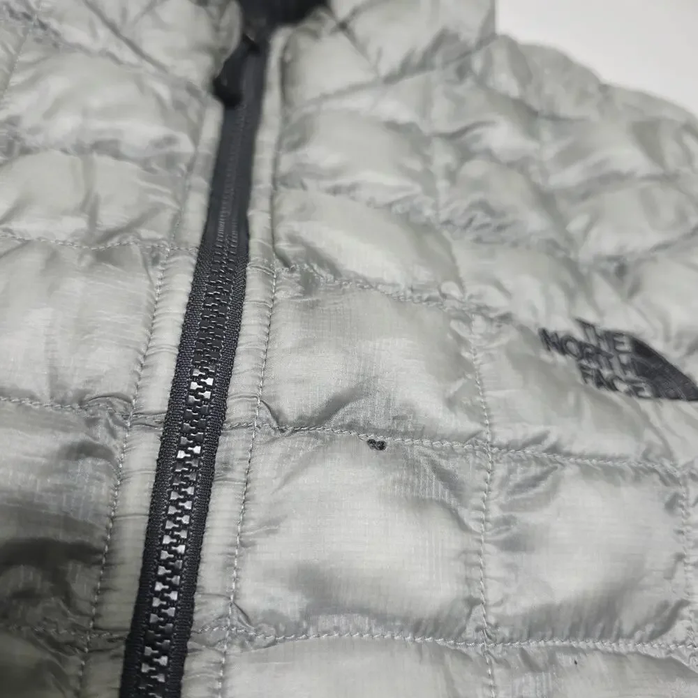 The North Face Thermoball Puffer Jacket Men's Size Medium Grey